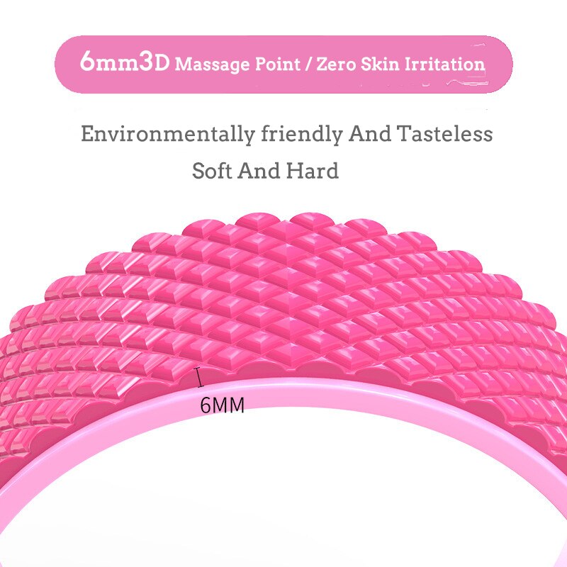 3D Massage Point Yoga Training Wheel